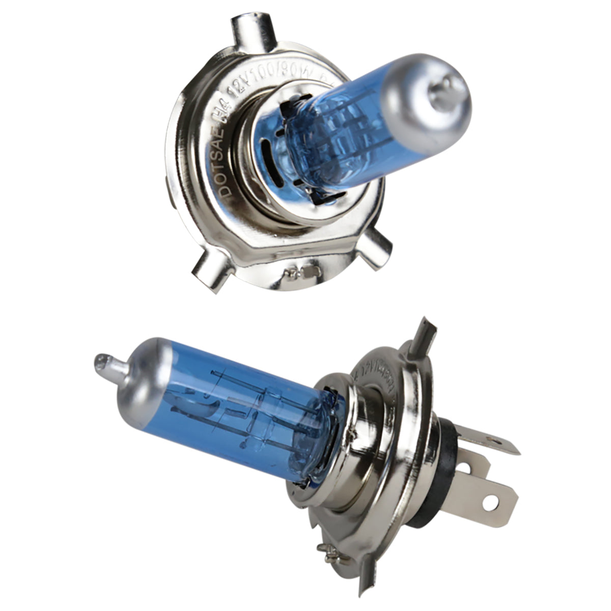 Ronnin - Fits Vehicles with 7" X 6" Sealed Beam Projector Headlights H6054 H6014 H6052 H5054 6054 6052 Pair | Chrome