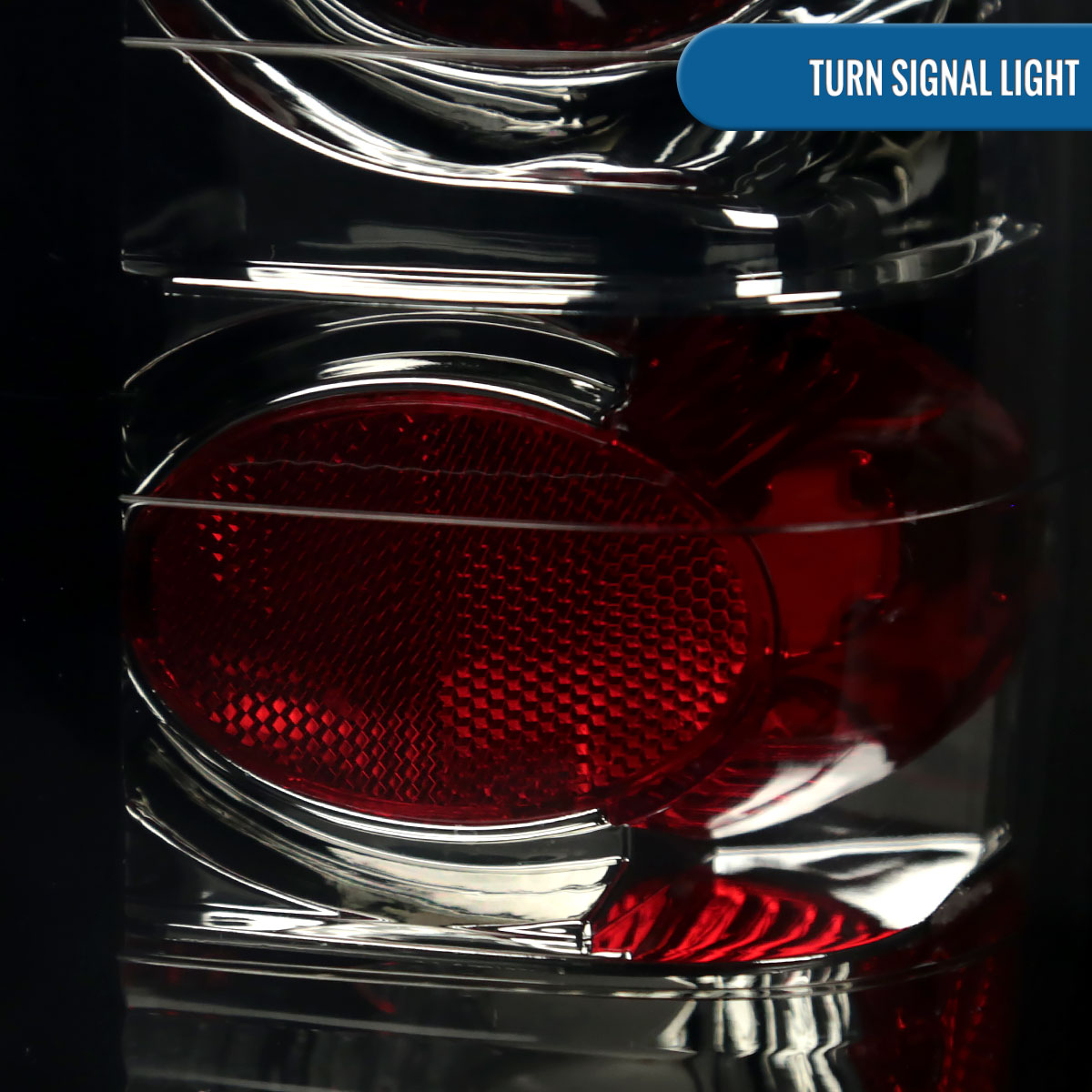 Ronnin - Fits 1982-1993 Chevy S10 1983-1994 S10 Blazer 1983-1990 GMC S15 1991-1993 Sonoma 1992-1994 Jimmy Tail Lights Replacement Pair | Smoke