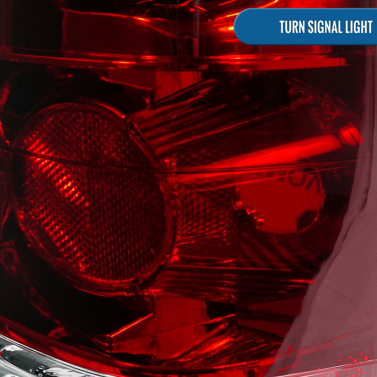 Ronnin - Fits 1982-1993 Chevy S10 Blazer 1983-1990 GMC S15 Sonoma Clear Red Tail Lights Brake Lamps Left+Right