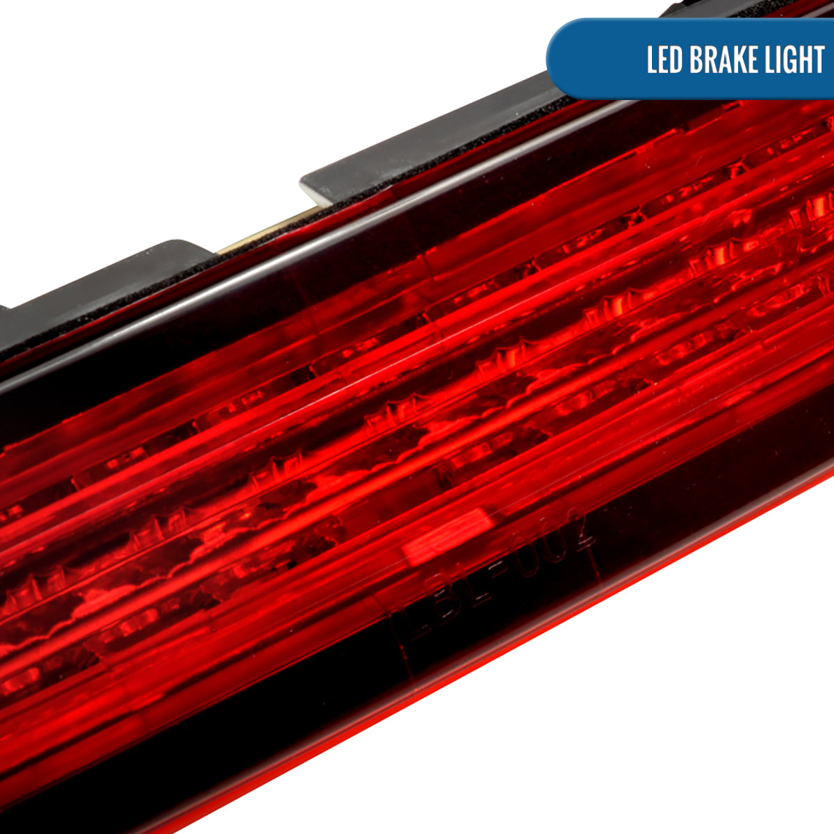 Ronnin - Fits 2005-2009 Ford Mustang LED 3rd Third Brake Light Center Lamp Replacement 1-Piece | Red