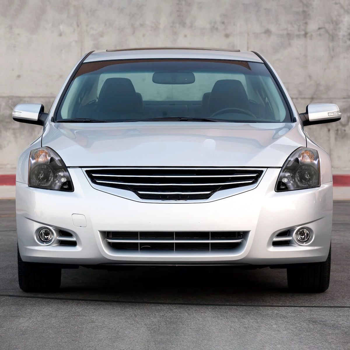 Ronnin - Fits 2010-2012 Nissan Altima Sedan Factory Replacement Halogen Headlights Assembly Pair | Black