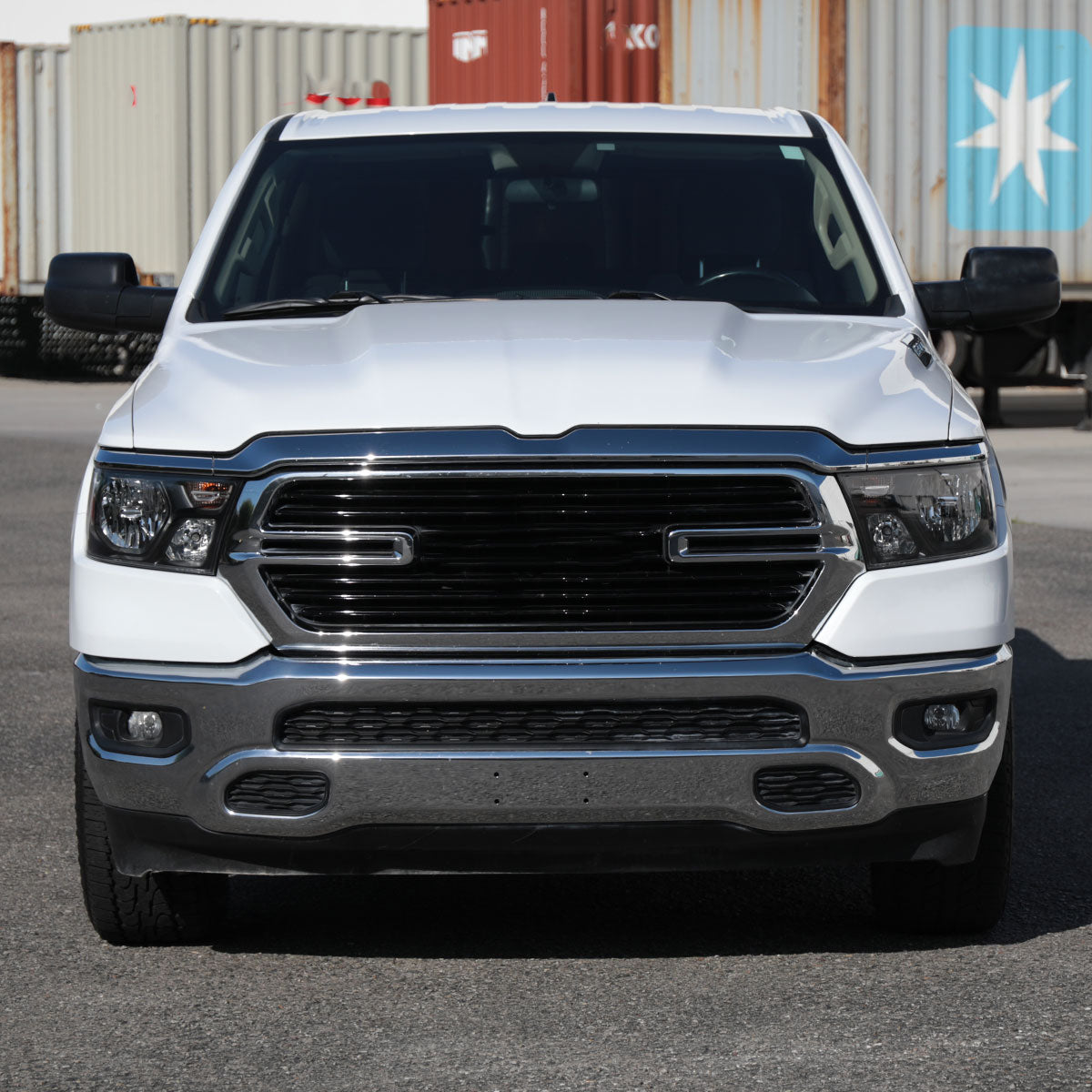 Ronnin - Fits 2019-2024 Ram 1500 Factory Replacement Halogen Headlights Assembly | Passenger Side | Black