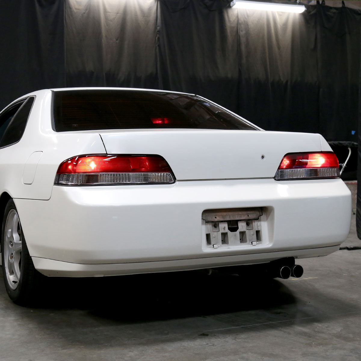 Ronnin - Fits 1997-2001 Honda Prelude Factory Style Tail Lights Assembly Pair | Red Clear