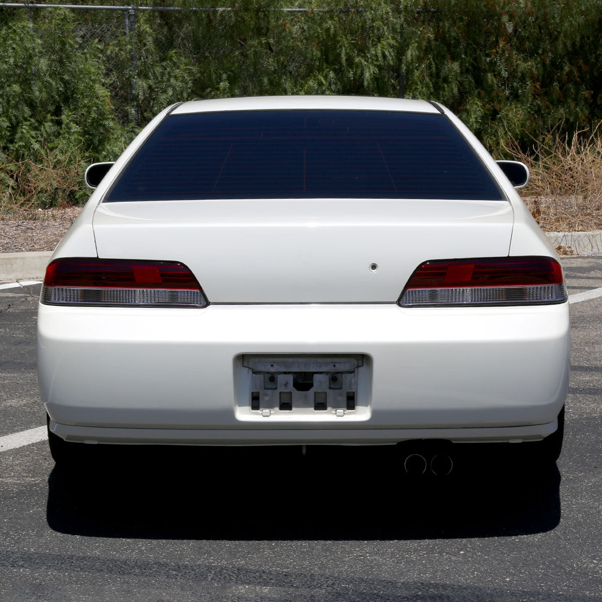 Ronnin - Fits 1997-2001 Honda Prelude Factory Style Tail Lights Assembly Pair | Red Clear