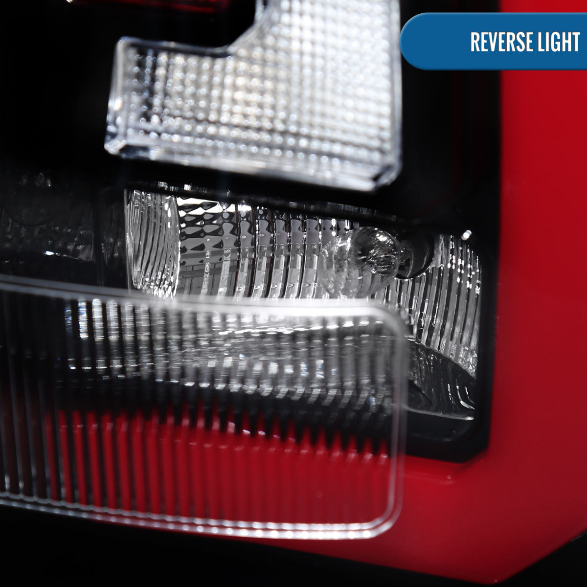 Ronnin - Fits 2007-2014 Chevy Tahoe Suburban GMC Yukon Denali XL Tail Lights LED Integrated Brake and Sequential Turn Signals + Animated Startup Effect Assembly Pair | Glossy Black