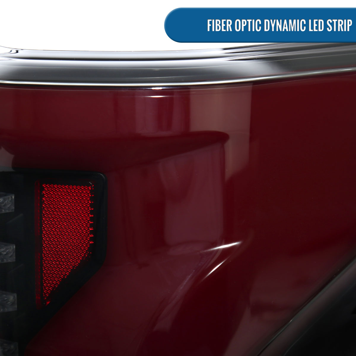Ronnin - Fits 2015-2017 Ford F150 Full LED Tail Lights Sequential Turn Signals + Animated Startup Effect Parking Assembly | Black Smoke