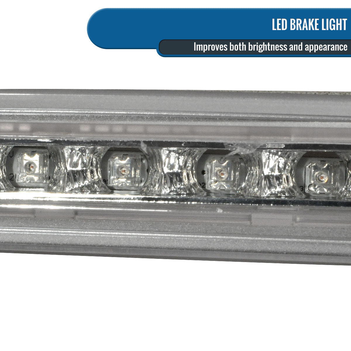 Ronnin - Fits 00-04 Ford Focus Replacement SVT ZX3 ZX5 LED 3rd Third Brake Light Tail Lamp