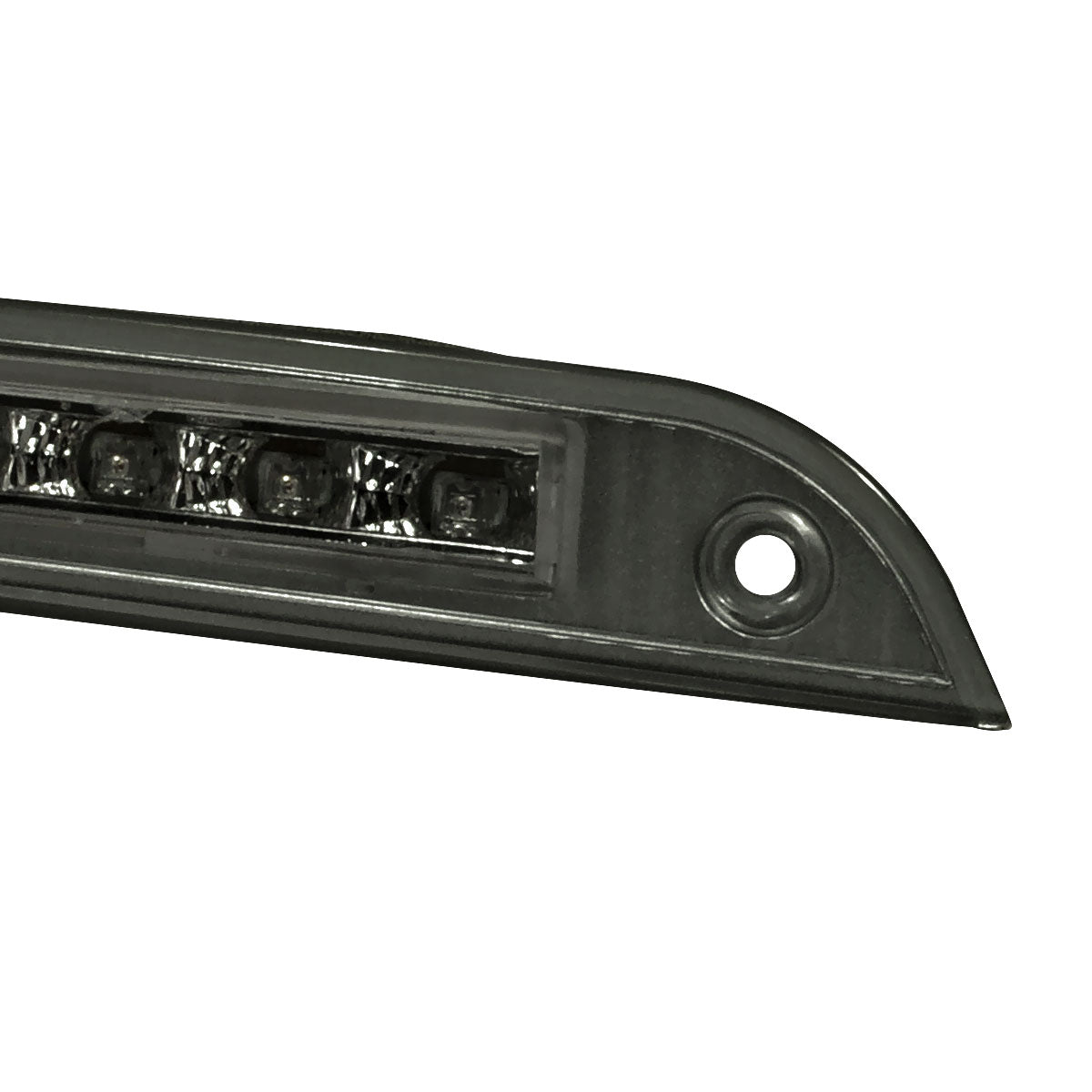 Ronnin - Fits 2000-2004 Ford Focus 3-Door 5-Door Hatchback LED Center High Mount Stop Lamp 3rd Third Brake Light Assembly Piece | Smoke