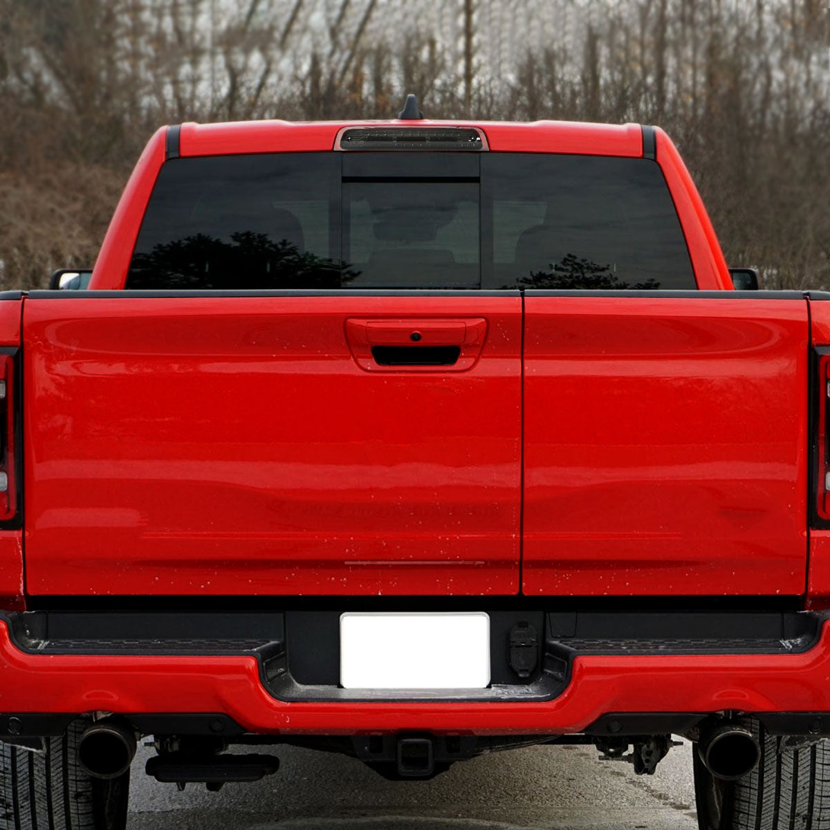 Ronnin - Fits 2009-2013 Dodge Ram 1500 2010-2013 Ram 2500 3500 LED High Mount Stop Light Third 3rd Brake Lamp Piece | Smoke