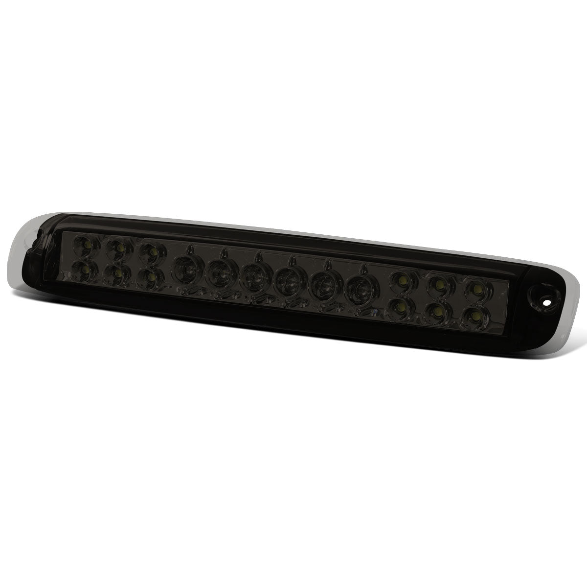 Ronnin - Fits 1999-2006 Chevy Silverado GMC Sierra 1500 2500HD 3500 LED Center High Mount Stop Lamp 3rd Third Brake Light Assembly Piece | Smoke