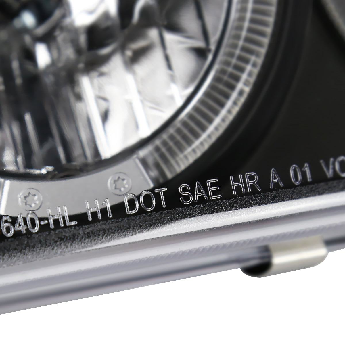 Ronnin - Fits 1999-2007 GMC Sierra Classic Yukon Denali Upgraded Replacement LED Dual Halo Rims Running Lights Projector Headlights Assembly Pair | Black