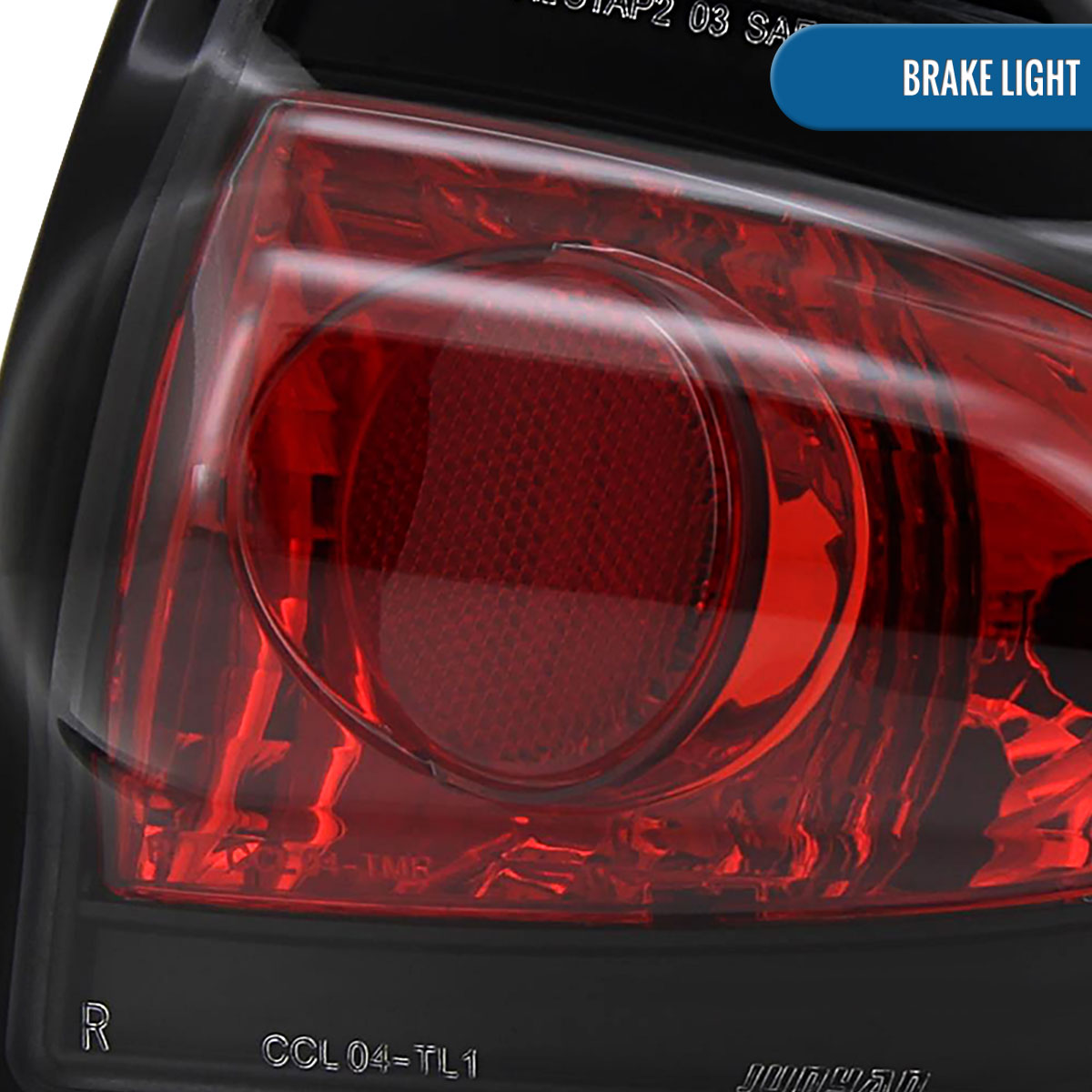 Ronnin - Fits 2003-2005 Chevy Cavalier Tail Lights Factory Replacement Pair | Black