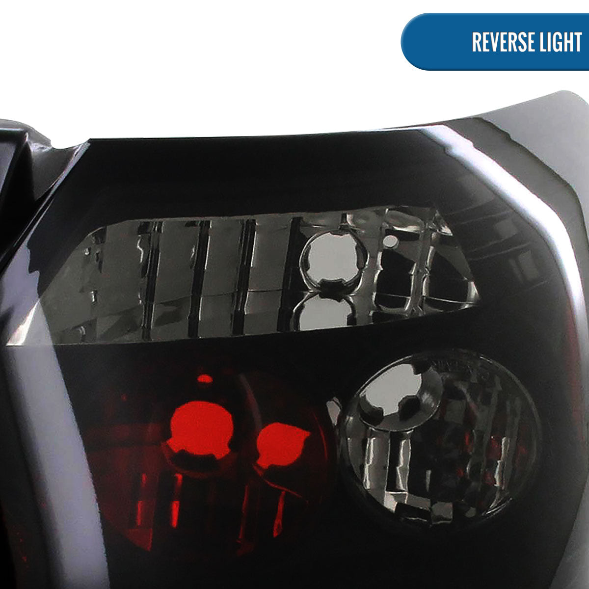 Ronnin - Fits 2006-2011 Honda Civic Coupe 2 Door Factory Replacement Tail Lights Assembly Pair | Black Smoke