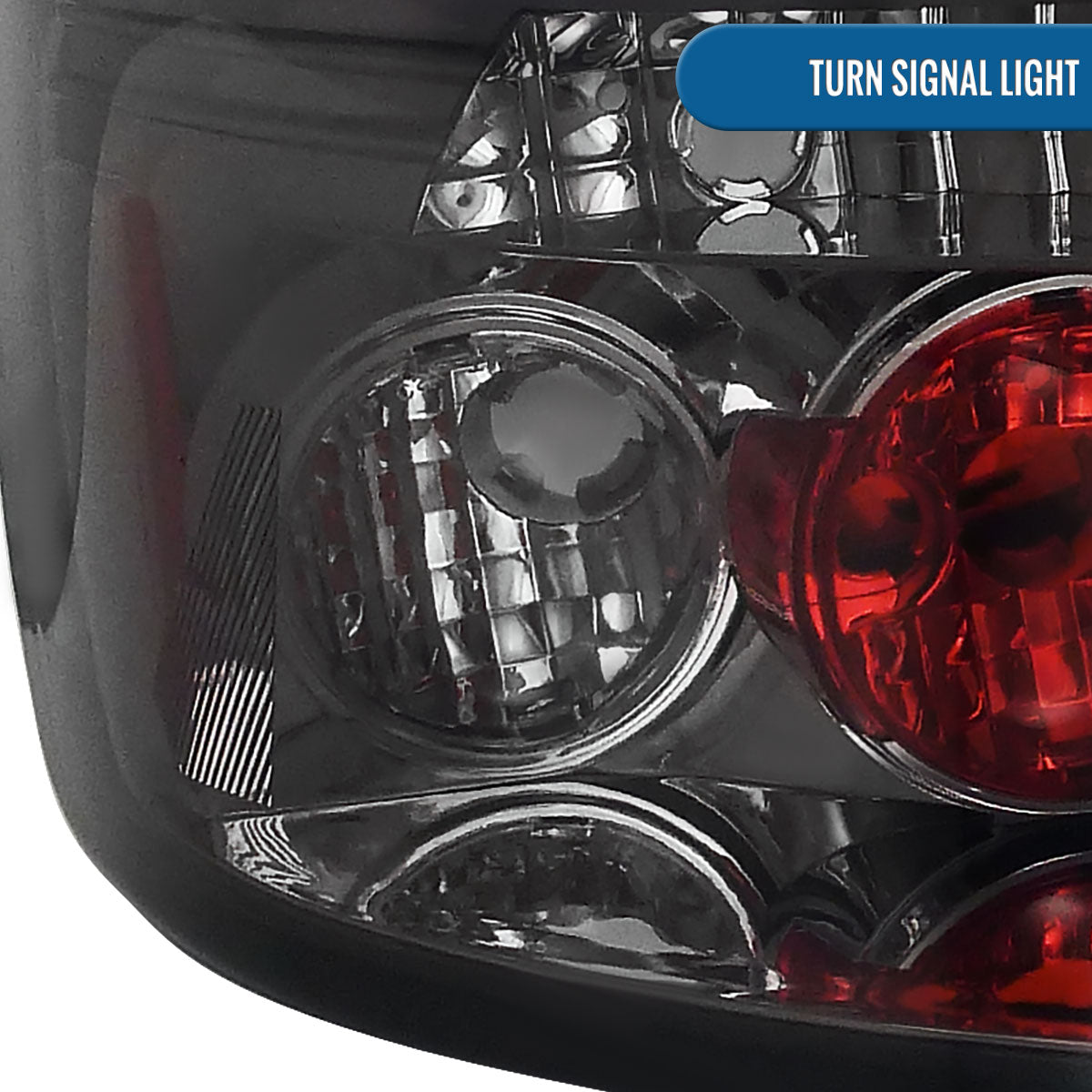 Ronnin - Fits 2006-2011 Honda Civic Coupe 2 Door Factory Replacement Tail Lights Assembly Pair | Smoke