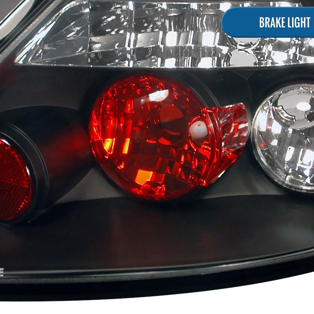 Ronnin - Fits 2006-2011 Honda Civic Coupe 2 Door Factory Replacement Tail Lights Assembly Pair | Black