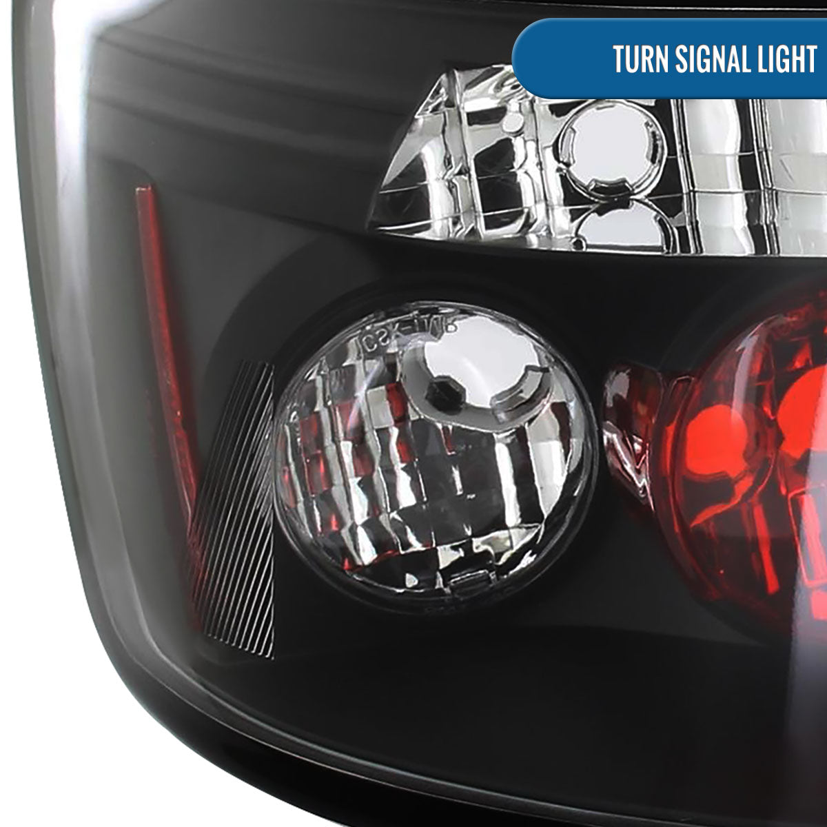 Ronnin - Fits 2006-2011 Honda Civic Coupe 2 Door Factory Replacement Tail Lights Assembly Pair | Black