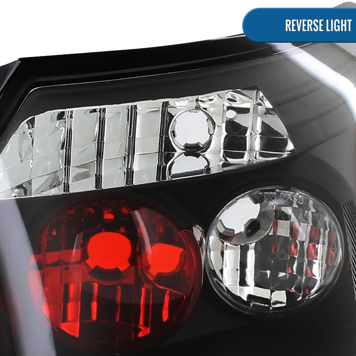 Ronnin - Fits 2006-2011 Honda Civic Coupe 2 Door Factory Replacement Tail Lights Assembly Pair | Black
