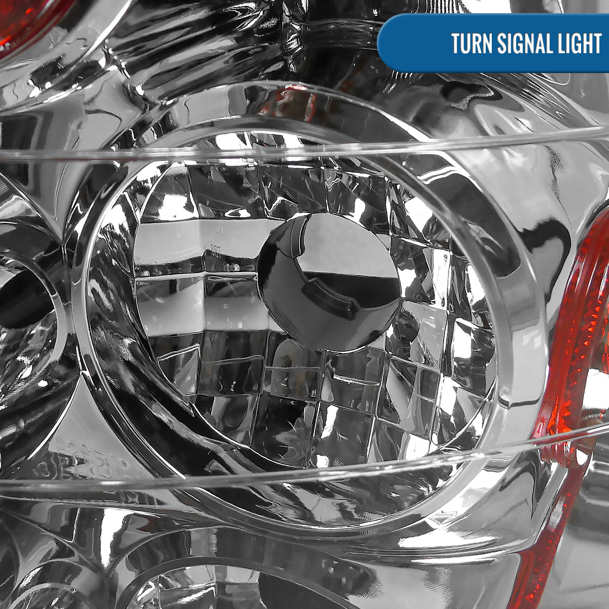 Ronnin - Fits 2006-2011 Honda Civic Sedan 4 Door Factory Replacement Tail Lights Assembly Pair | Chrome