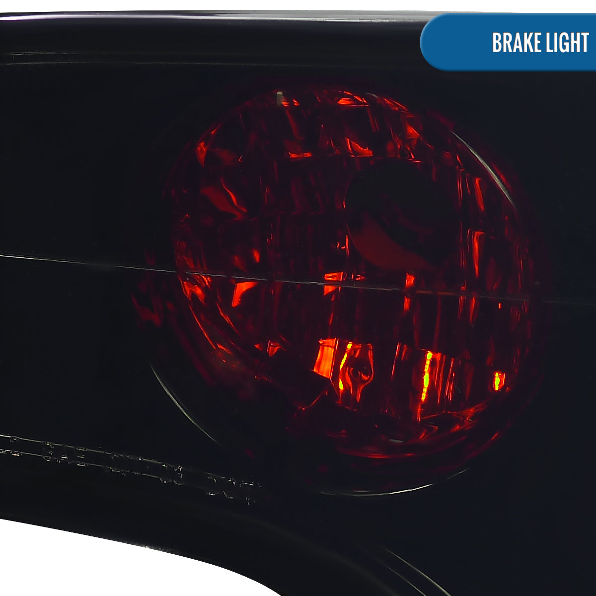 Ronnin - Fits 2006-2011 Honda Civic Sedan 4 Door Factory Replacement Tail Lights Assembly Pair | Black Smoke