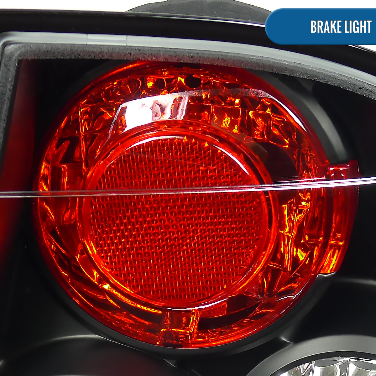 Ronnin - Fits 2006-2011 Honda Civic Sedan 4 Door Factory Replacement Tail Lights Assembly Pair | Black