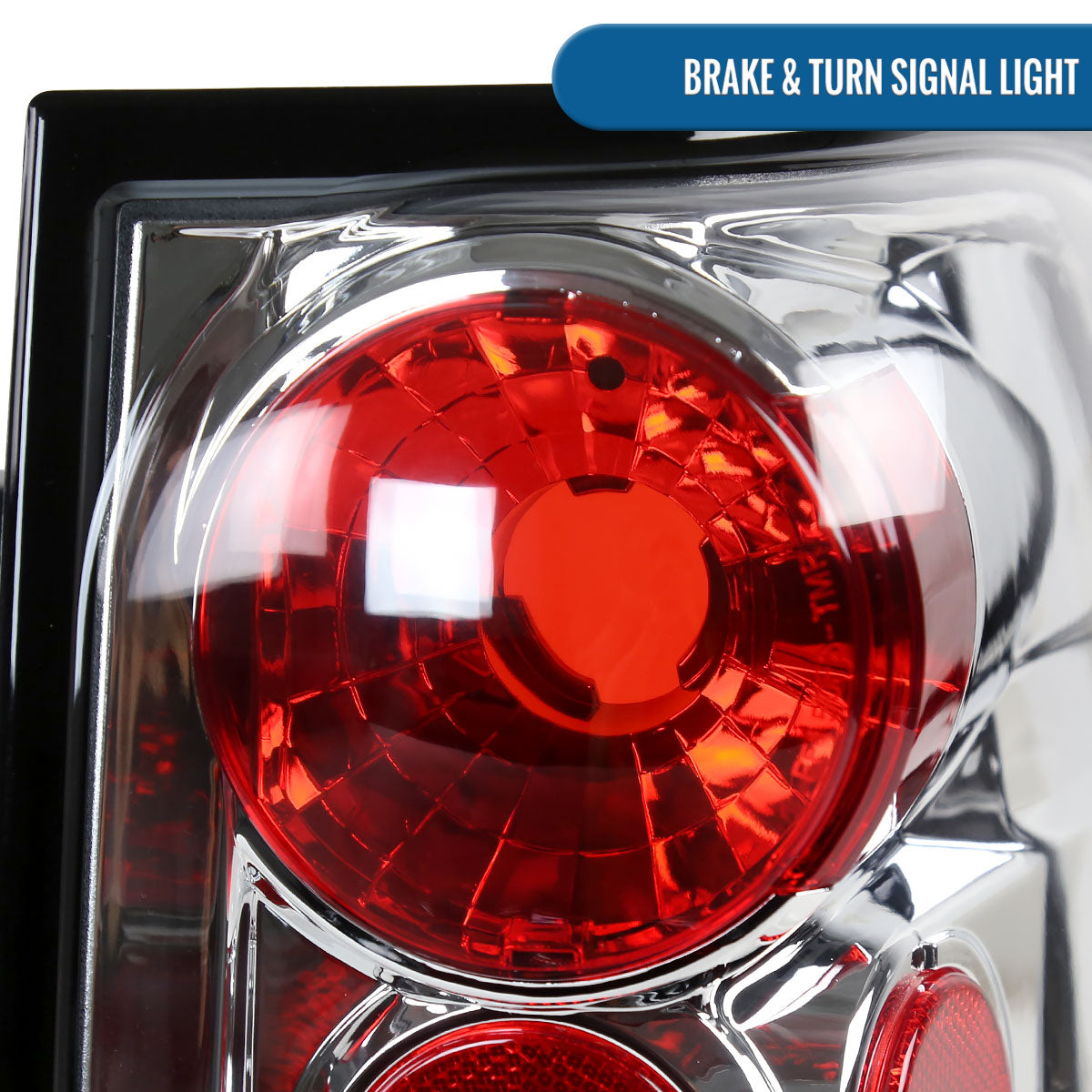 Ronnin - Fits 2003-2006 Ford Expedition Upgrade Tail Lights Assembly Replacement Pair | Chrome