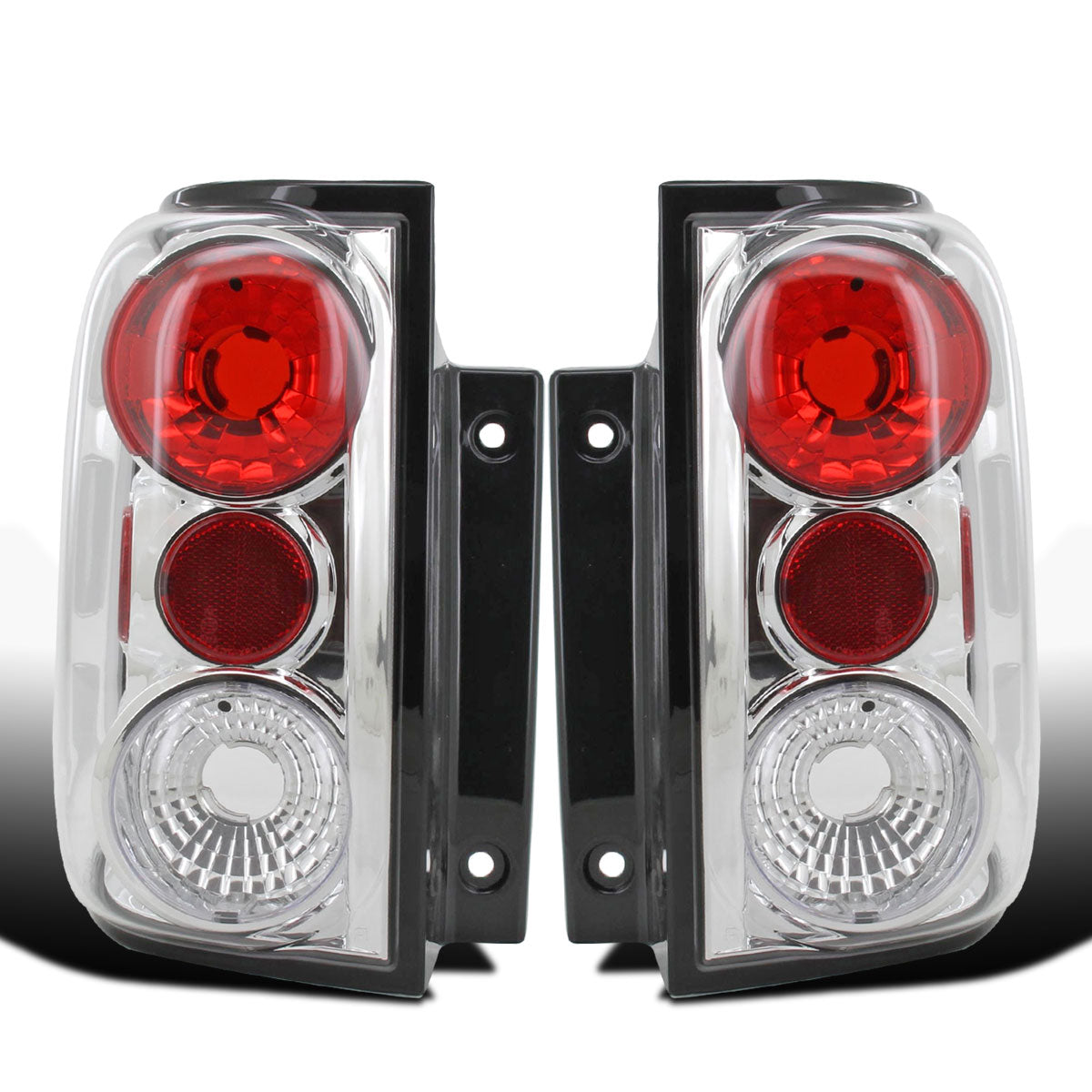 Ronnin - Fits 2003-2006 Ford Expedition Upgrade Tail Lights Assembly Replacement Pair | Chrome