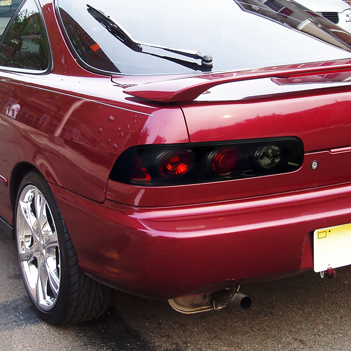Ronnin - Fits 1994-2001 Acura Integra Replacement Tail Lights Assembly Pair | Black Smoke