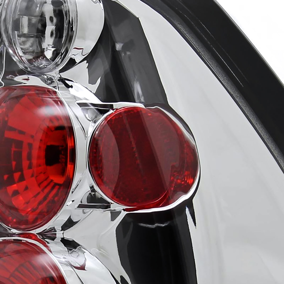 Ronnin - Fits 2004-2007 Chevy Malibu Euro Style Replacement Headlights Assembly Pair | Chrome