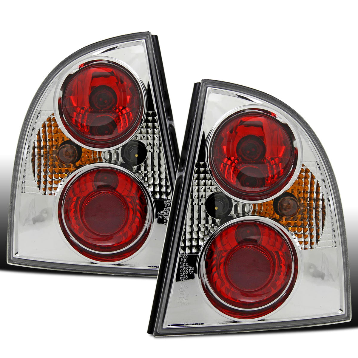 Ronnin - Fits 2001-2005 Volkswagen Passat 4Dr Sedan Euro Style Replacement Tail Lights Assembly Pair | Chrome