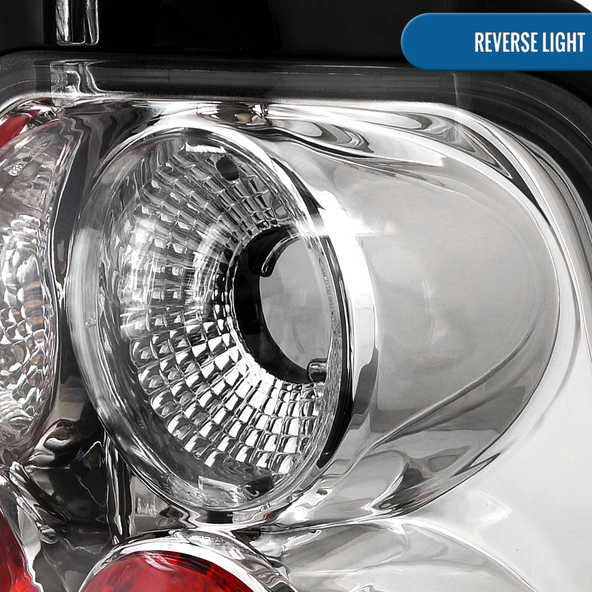 Ronnin - Fits 1994-2002 Dodge Ram 1500 2500 3500 Upgrade Factory Style Replacement Tail Lights Assembly Pair | Chrome