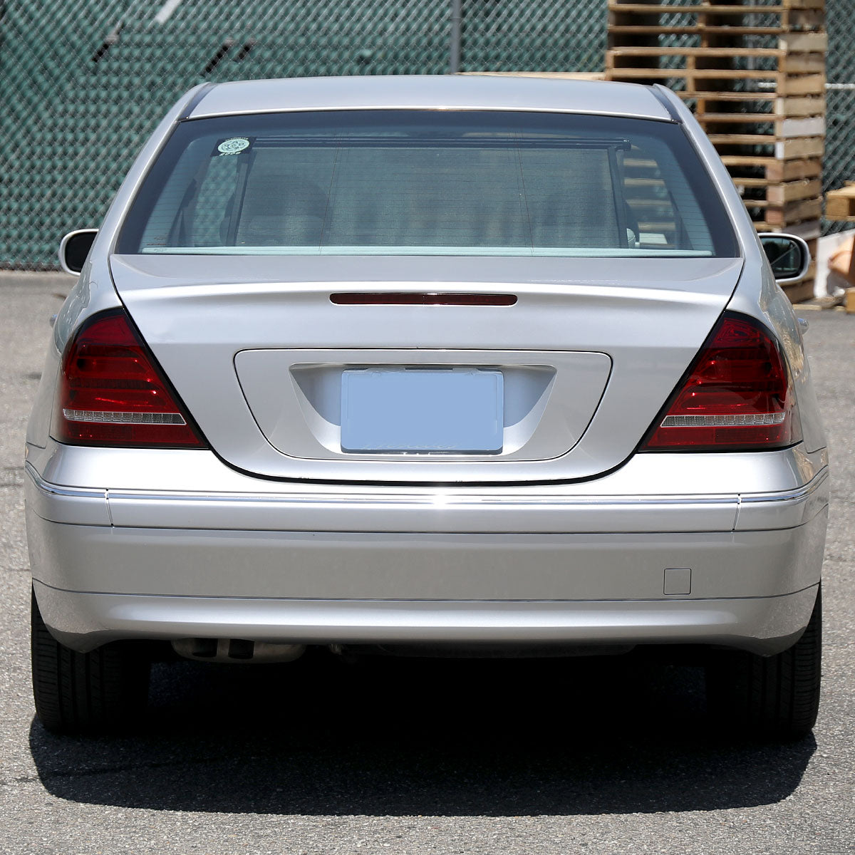 Ronnin - Fits 2001-2004 Mercedes-Benz C-Class W203 C230 C280 C320 US Spec Sedan Upgrade Full LED Tail Lights Assembly  Pair | Red