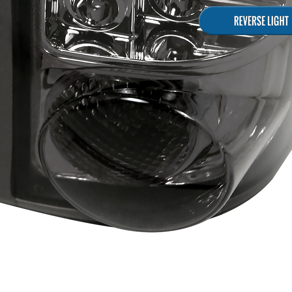 Ronnin - Fits 1988-2000 Chevy GMC C/K C10 Silverado Blazer Tahoe Cadillac Escalade LED Integrated Brake and Turn Signals Tail Lights Assembly Pair | Smoke