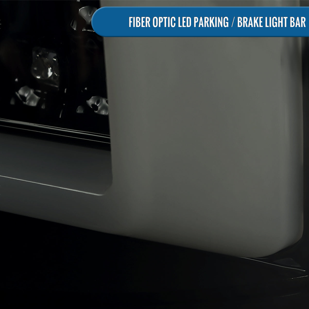 Ronnin - Fits 2000-2006 Chevy Suburban Tahoe GMC Yukon XL Denali Full LED Tail Lights Assembly Pair | Black Smoke