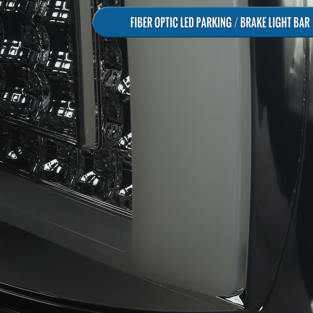 Ronnin - Fits 2000-2006 Chevy Suburban Tahoe GMC Yukon XL Denali Full LED Tail Lights Assembly Pair | Smoke