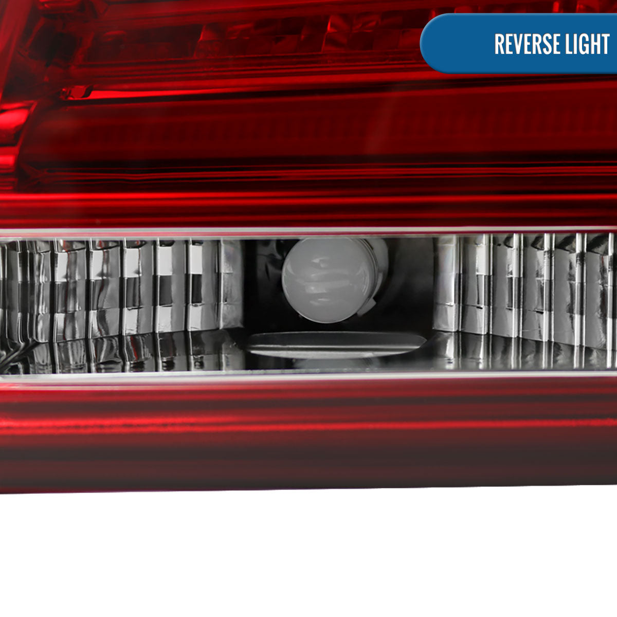 Ronnin - Fits 2004-2007 BMW E60 5-Series 525i 530i 545i 550i US Spec LED Tail Lights Upgrade Assembly Pair | Red