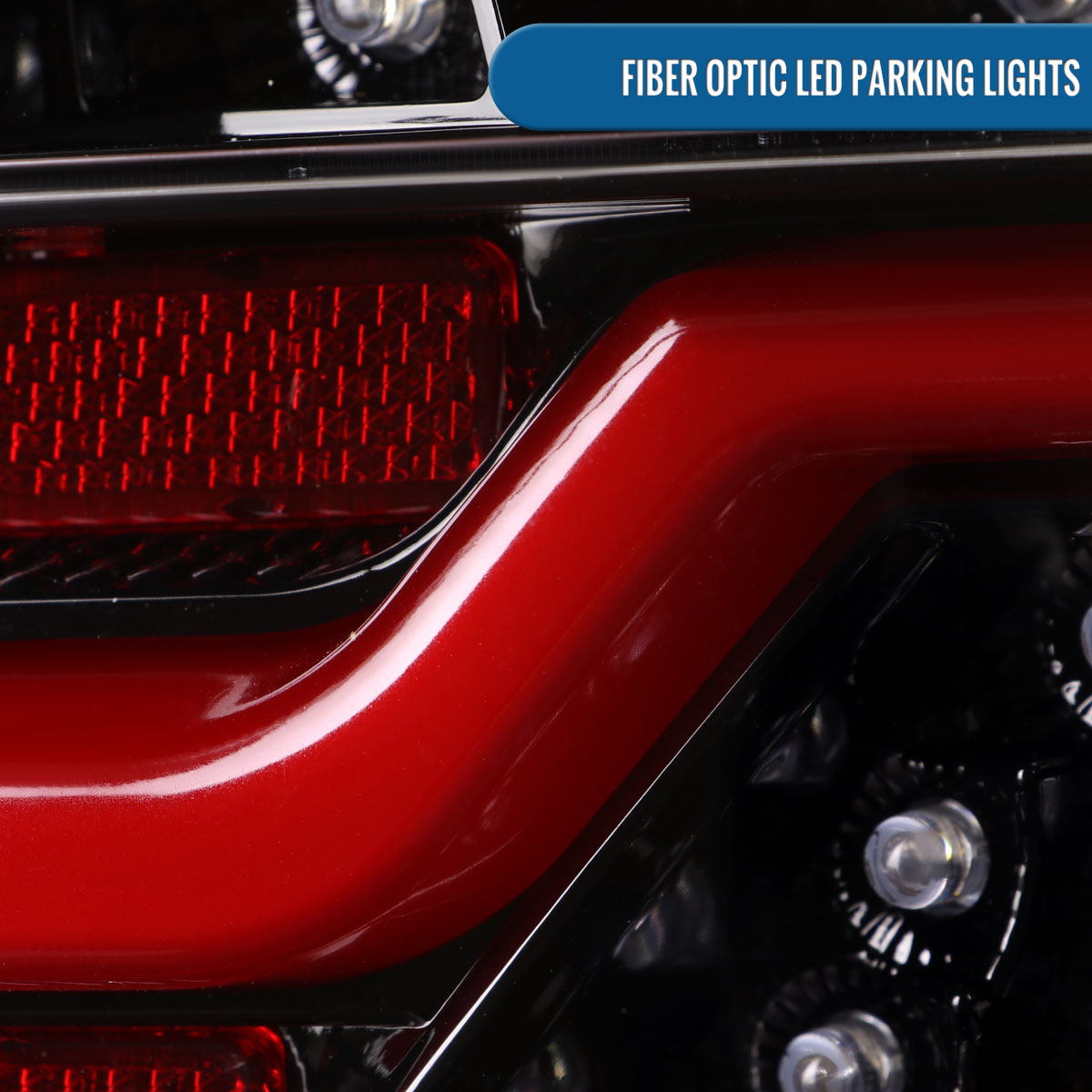 Ronnin - Fits 2009-2011 BMW E90 3-Series 325i 328i 330i Upgraded Replacement LED Tube Driving Lights Sequential Turn Signals Tail Lamps Assembly Pair | Gloss Black