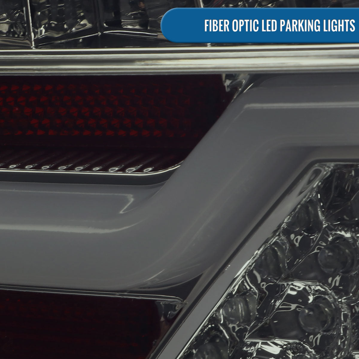 Ronnin - Fits 2009-2011 BMW E90 3-Series 325i 328i 330i Upgraded Replacement LED Tube Driving Lights Sequential Turn Signals Tail Lamps Assembly Pair | Smoke