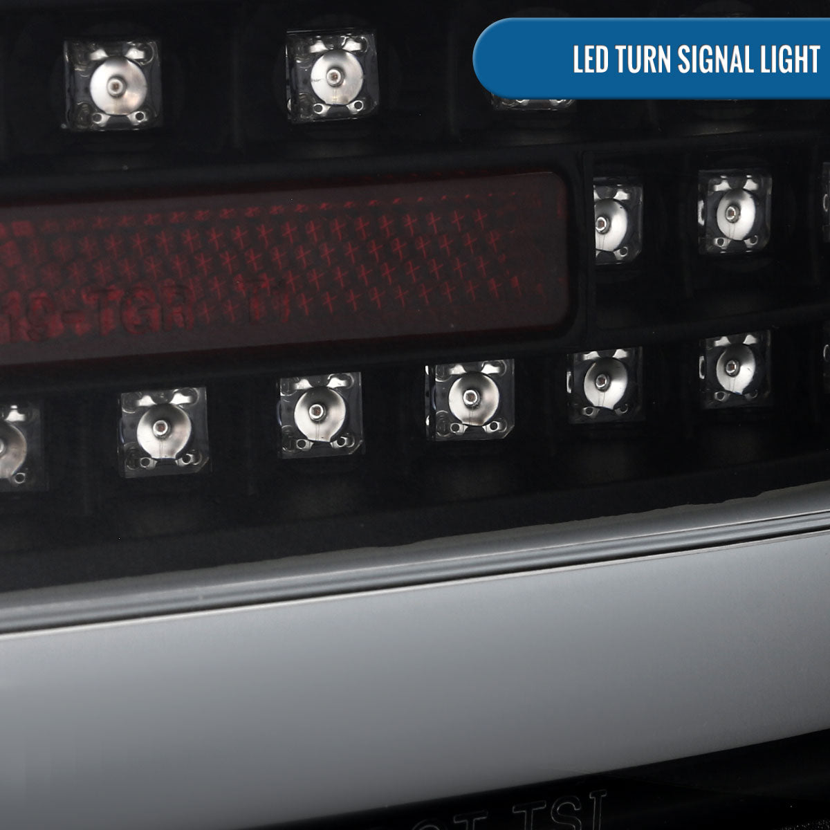 Ronnin - Fits 2008-2017 Mitsubishi Lancer Evolution Upgraded Replacement FULL LED Tail Lights Assembly | Black | White Tube