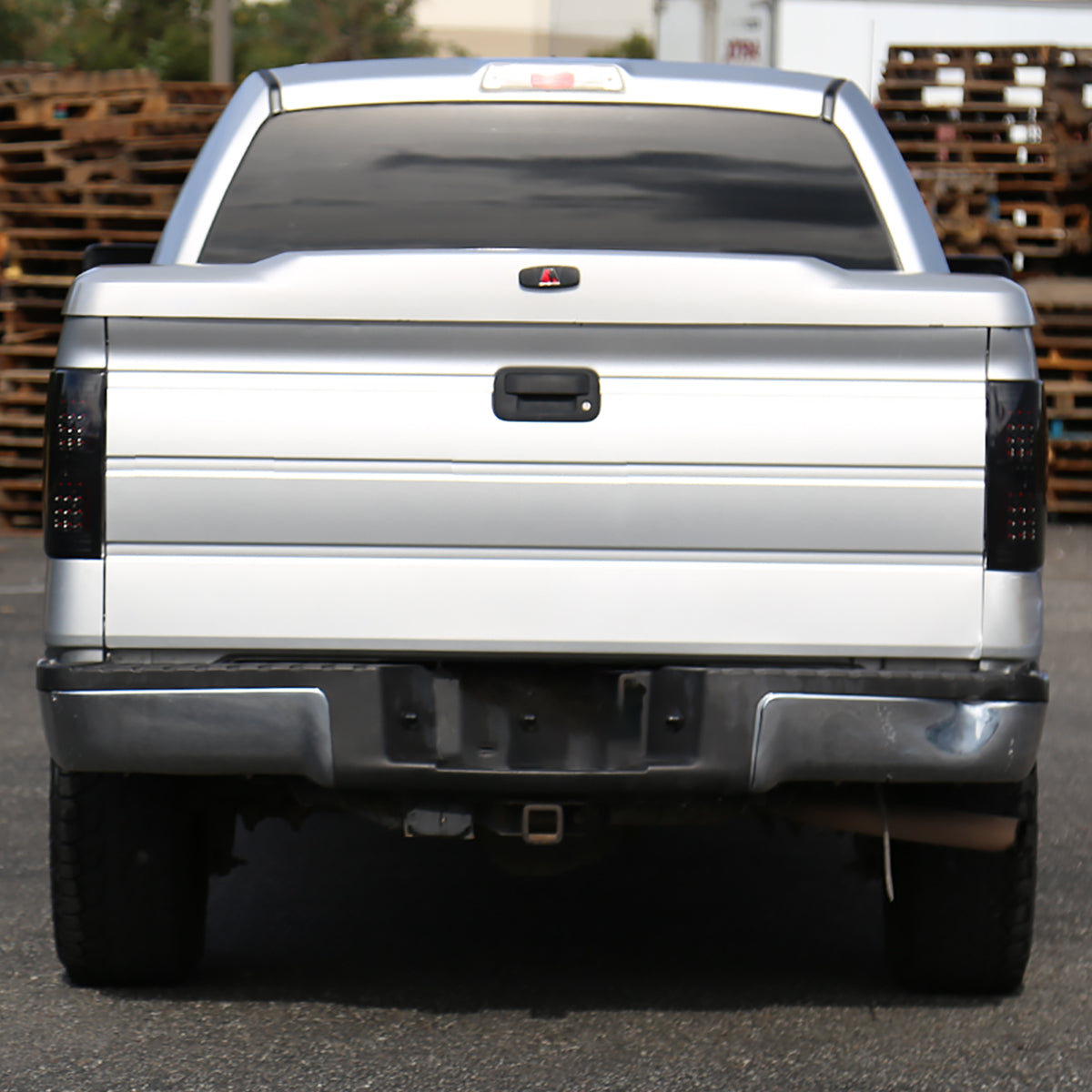 Ronnin - Fits 2009-2014 Ford F150 Upgrade Tail Lights Assembly LED Integrated Brake and Turn Signal Lights Pair | Smoke