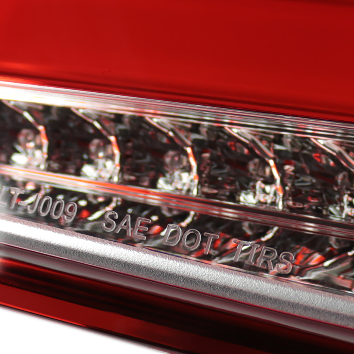 Ronnin - Fits 2015-2018 Ford Focus Hatchback US Spec Upgraded Full LED Tail Lights Assembly Pair | Red