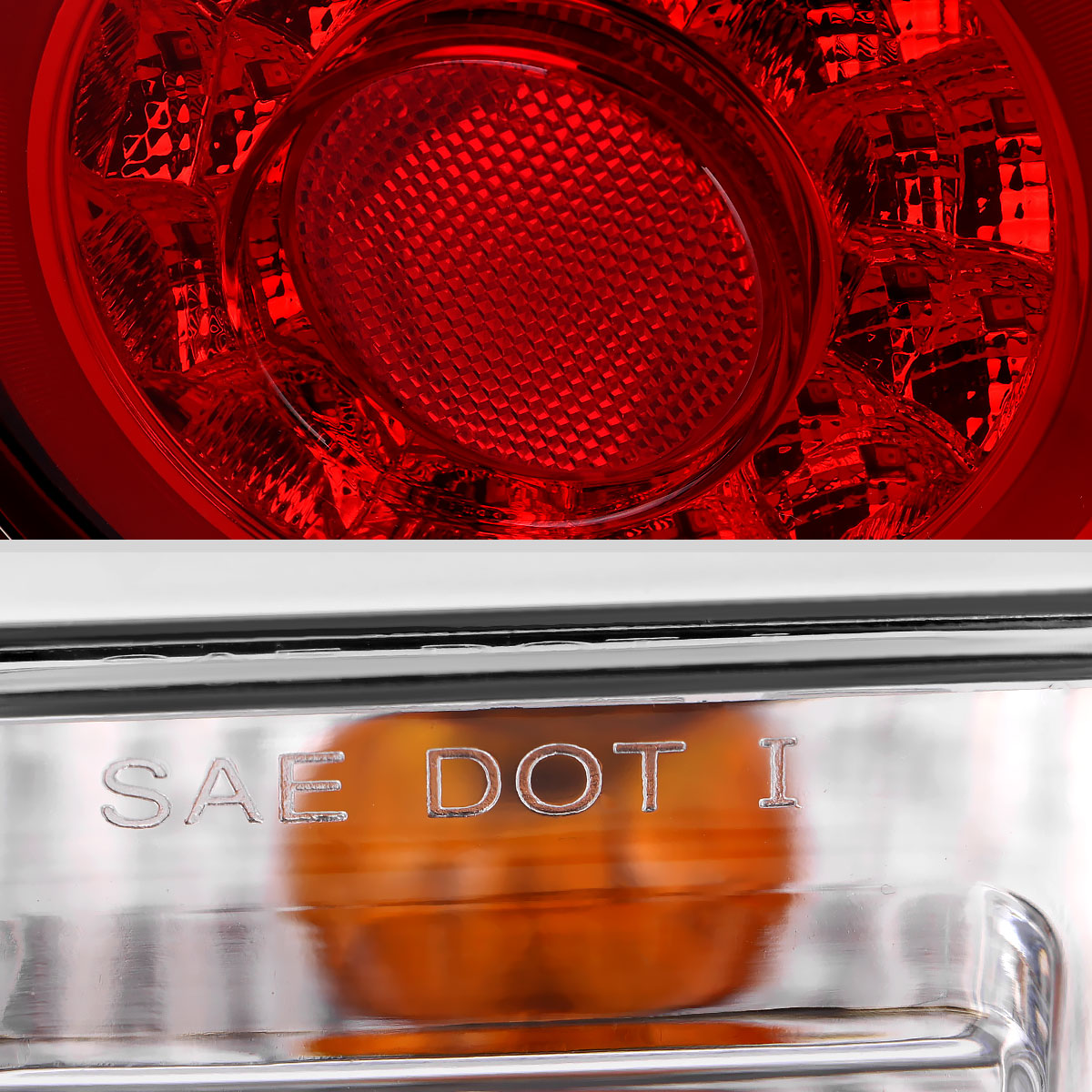 Ronnin - Fits 1989-1994 Nissan Skyline GT-R R32 Upgrade Replacement LED Tail Lights Assembly Pair | Red