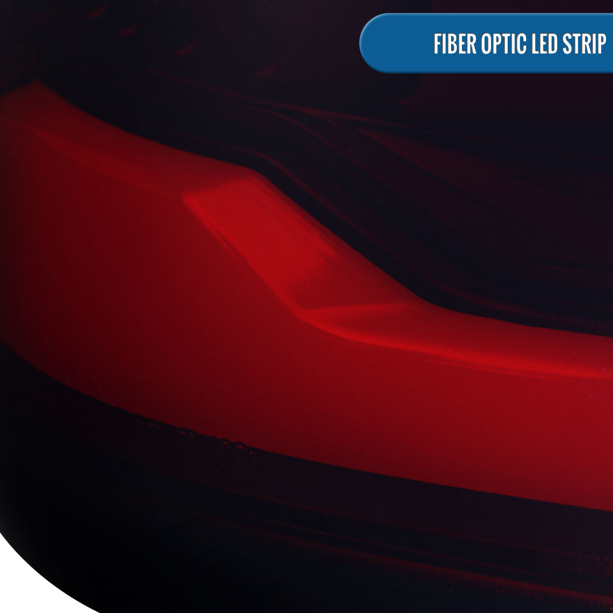 Ronnin - Fits 2019-2024 Ram 1500 Upgraded Full LED Tail Lights Integrated LED Brake and Turn Signal Lamps Replacement Pair | Black Smoke