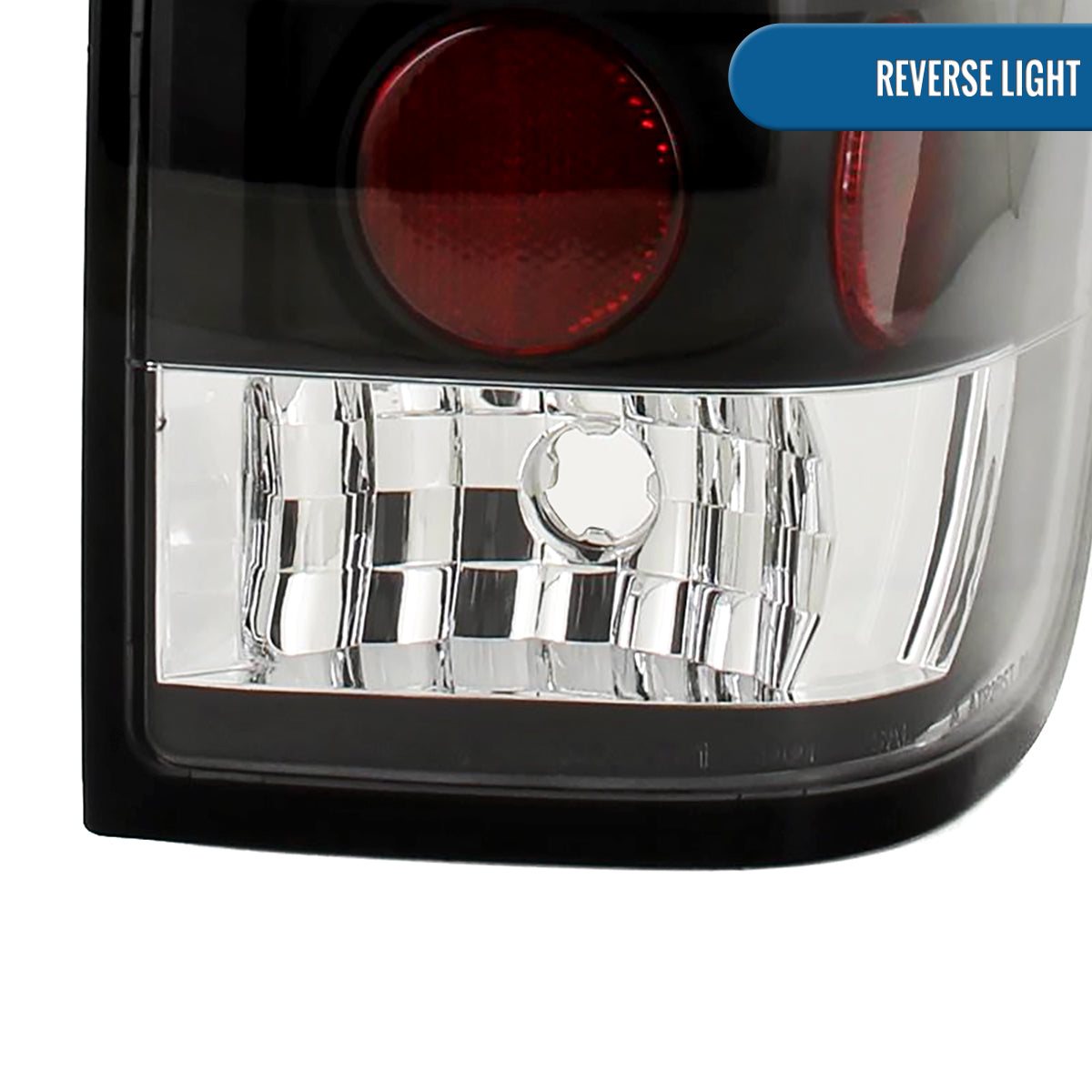Ronnin - Fits 2004-2015 Nissan Titan First Gen Pickup Truck LED Integrated Brake and Turn Signals Tail Lights Assembly Replacement Pair | Black