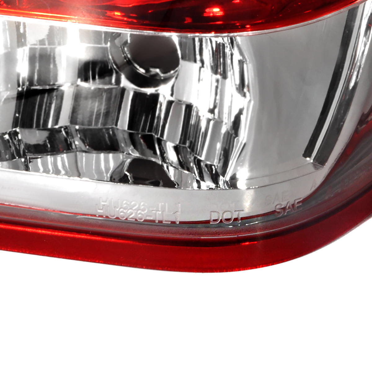 Ronnin - Fits 2004-2015 Nissan Titan First Gen Pickup Truck LED Integrated Brake and Turn Signals Tail Lights Assembly Replacement Pair | Red