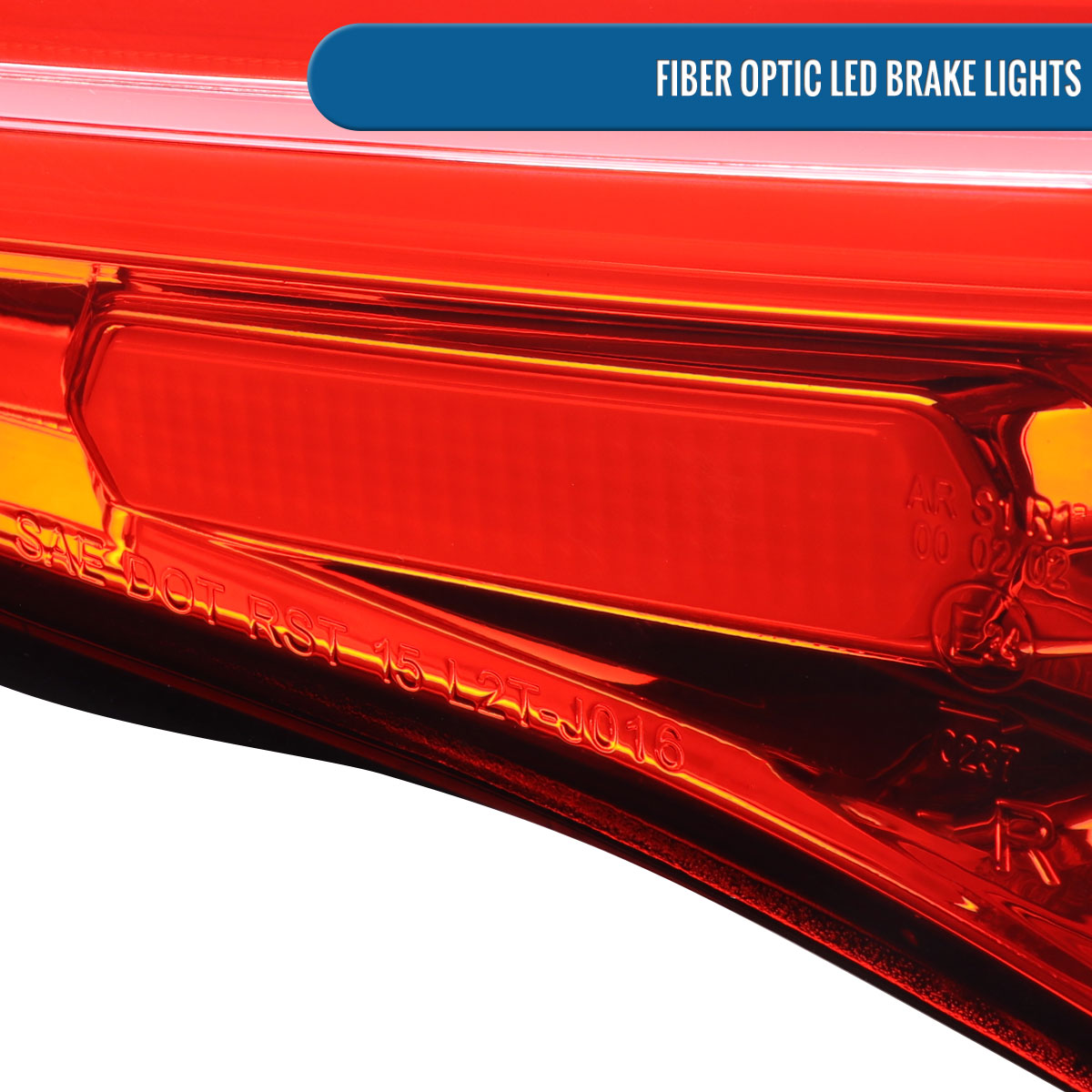 Ronnin - Fits 2016-2018 Hyundai Tucson Full LED Tail Lights Assembly Upgrade Direct Replacement Pair | Red