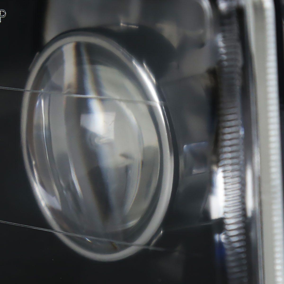 Ronnin - Fits All Vehicles with 4" X 6" Sealed Beam Projector Headlights H4651 H4652 H4656 H4666 H6545 Pair | Black