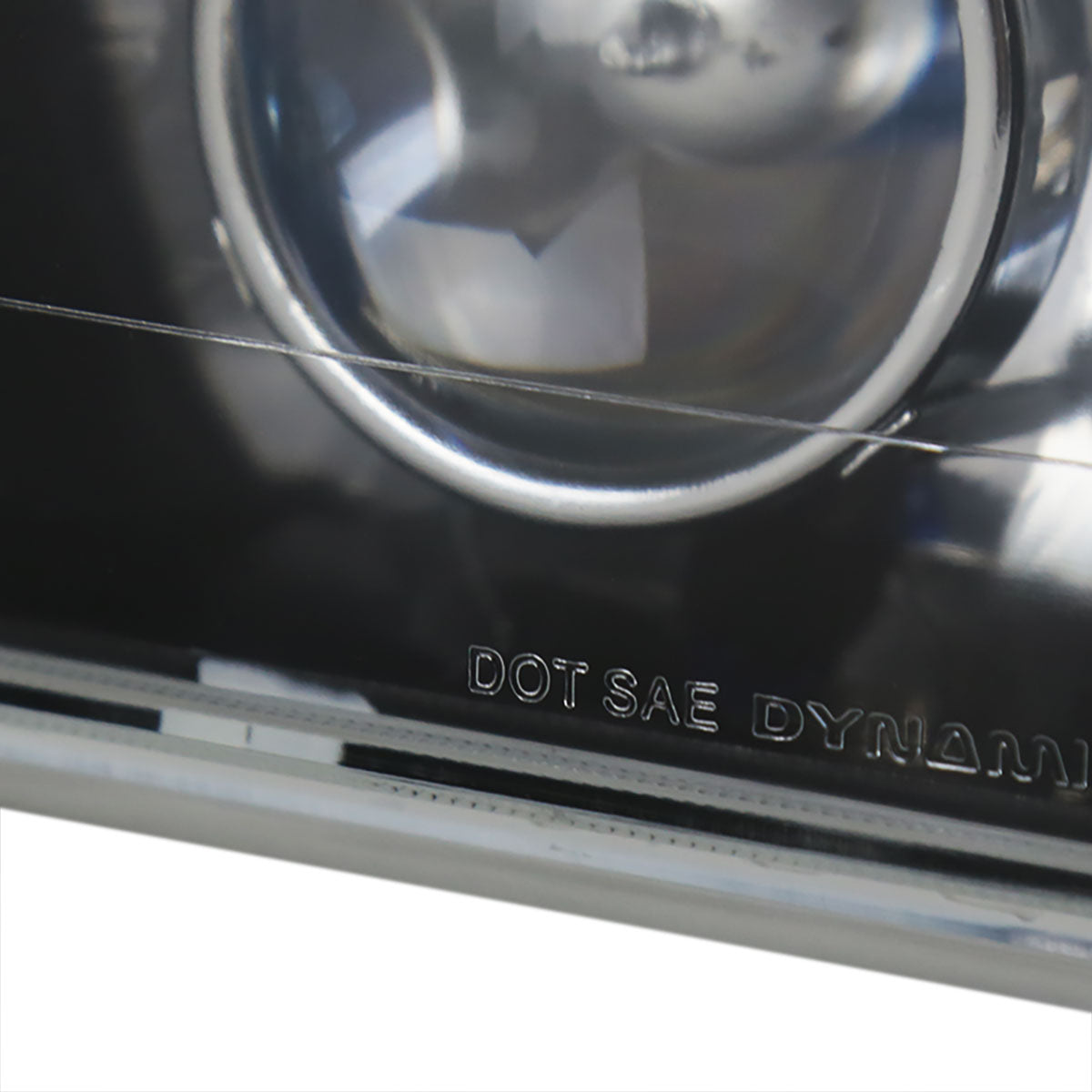 Ronnin - Fits All Vehicles with 4" X 6" Sealed Beam Projector Headlights H4651 H4652 H4656 H4666 H6545 Pair | Black