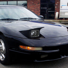 Ronnin - Fits All Vehicles with 4" X 6" Sealed Beam Projector Headlights H4651 H4652 H4656 H4666 H6545 Pair | Black