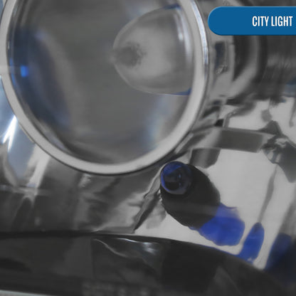 Ronnin - Fits Vehicles with 7" X 6" Sealed Beam Projector Headlights H6054 H6014 H6052 H5054 6054 6052 Pair | Black