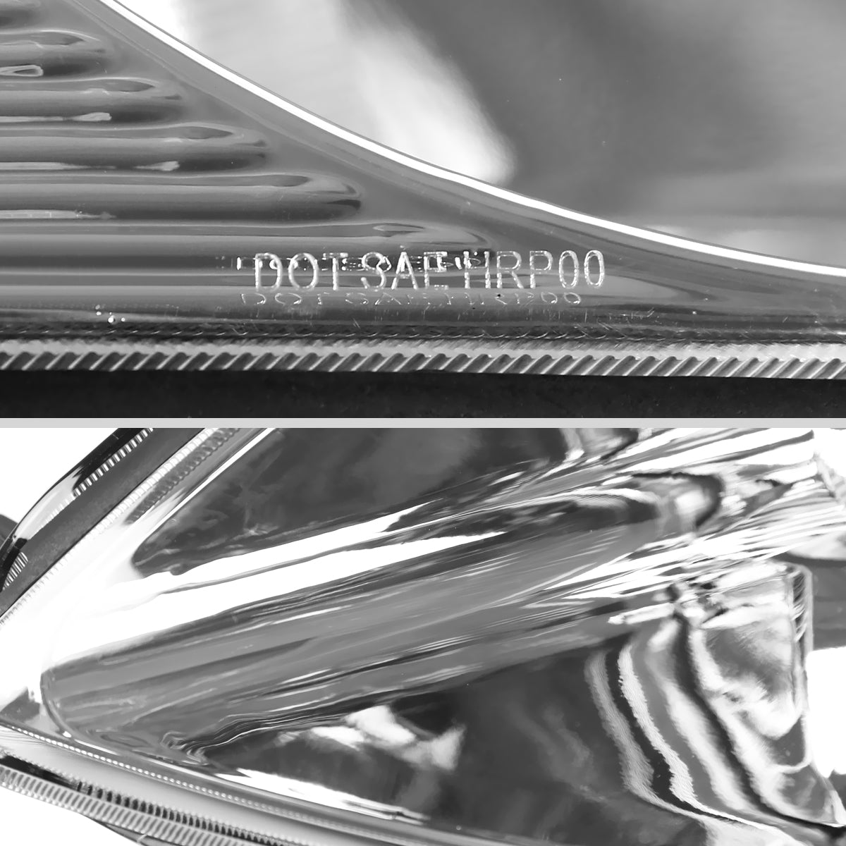 Ronnin - Fits 2000-2005 Mitsubishi Eclipse Headlights Assembly Factory Direct Replacement Pair | Chrome